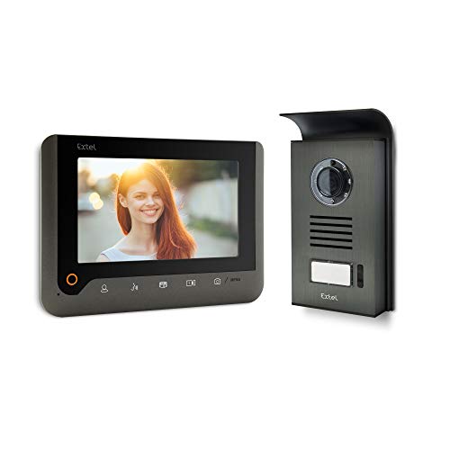 Extel 720287 Videoportero, 1W, Gris